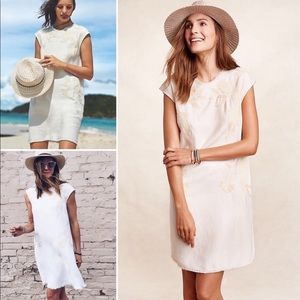 Holding Horses for Anthropologie Embroidered Cream dress.